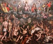 Raphael Coxie The Last Judgment oil painting